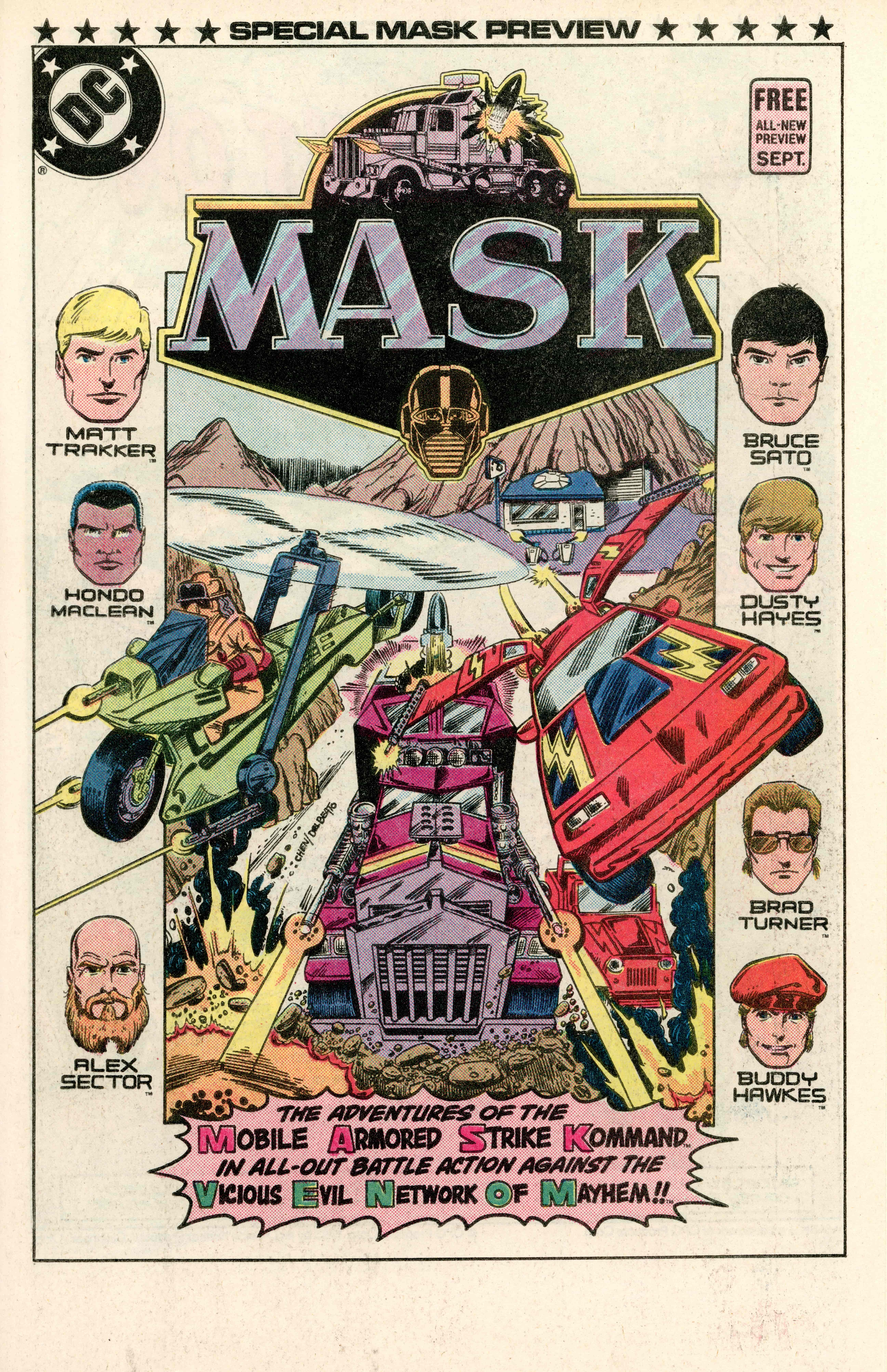 DC Preview - MASKFORCE